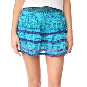 Poupette St Barth Bibi Mini Skirt Size S EUC $250